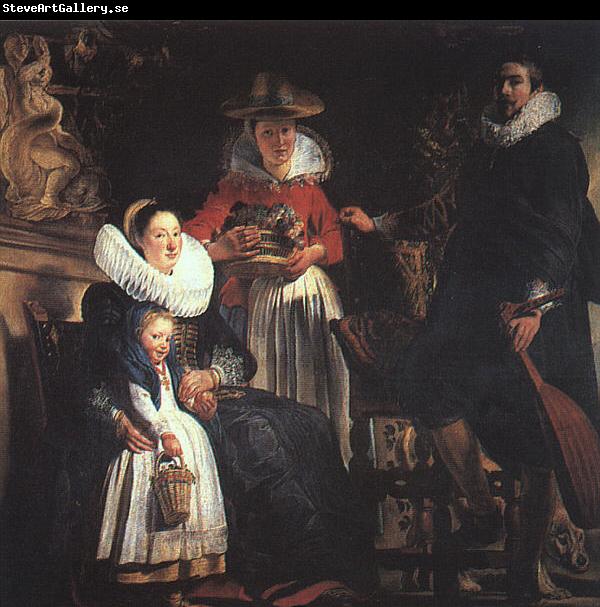 Jacob Jordaens The Painter's Family